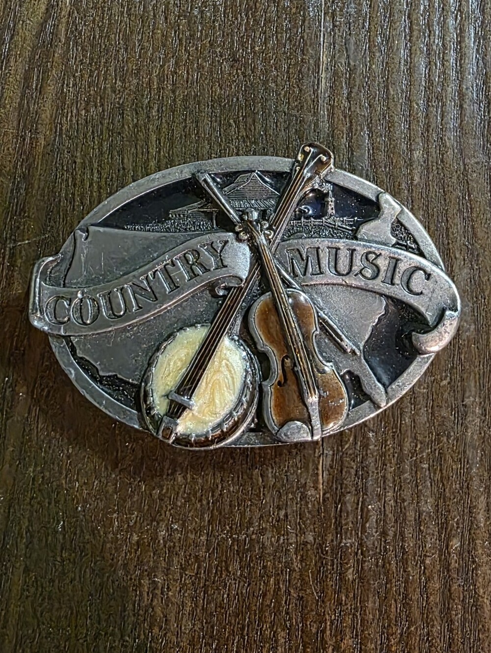 Country Music Belt Buckle